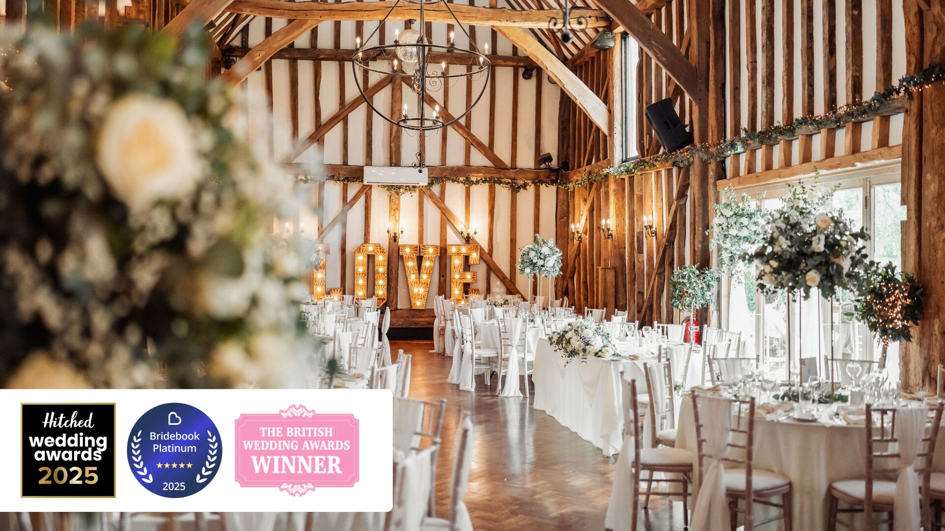 Reneu|Crondon Park Weddings – 2 Award Wins 2025
